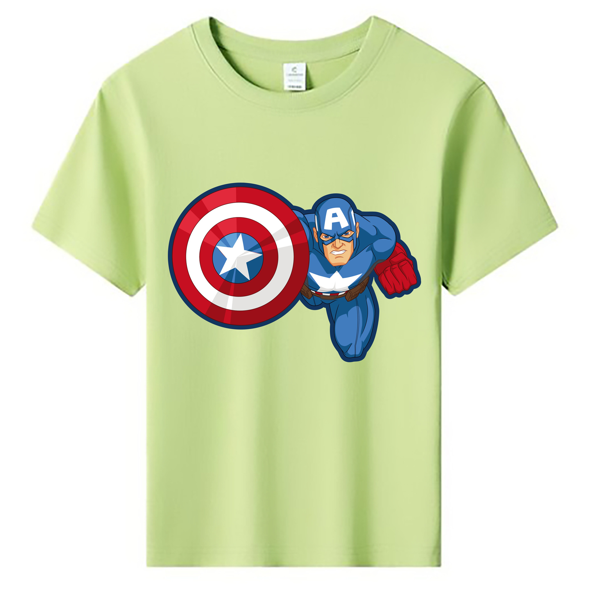 （画像用） アベンジャーズ The Avengers 綿100％キッズTシャツ（フロントプリント）